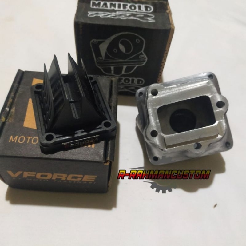 intake manipol intek kodok FIZ R pendek plus membran RXZ karbon VFORCE 4