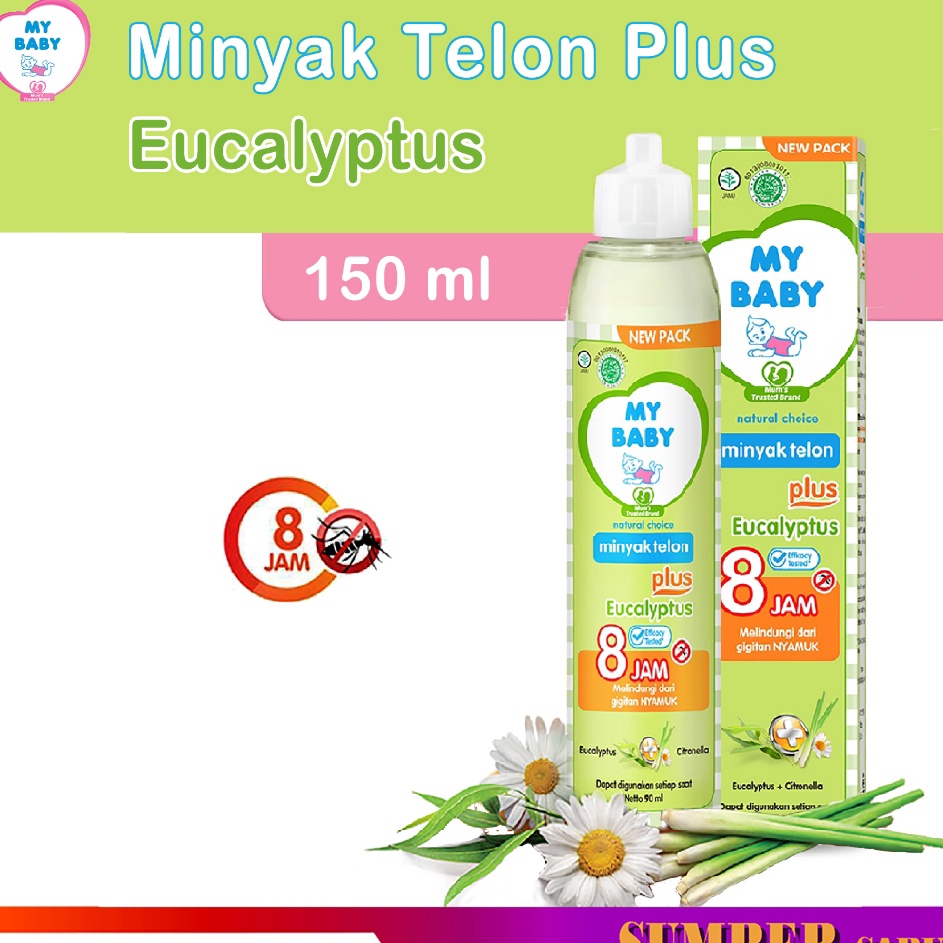 

Minyak Telon Plus My Baby 15 ml Minyak Bayi Perawatan Kulit