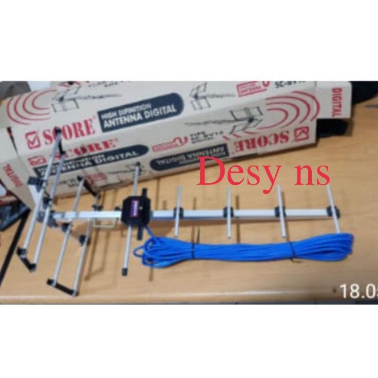 Antena Digital Outdoor TV  Antena Luar  Antena Tv  Antena Score