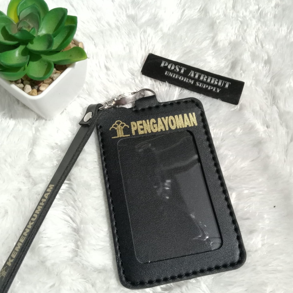 

ID Card Kulit Hitam KEMENKUMHAM terbaru Tempat ID Card PengayomanAtribut Kumham Atribut Lapas