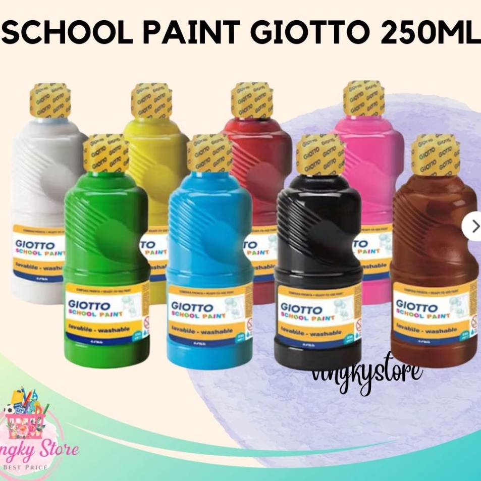 

Cat Warna School Paint Giotto 25 ml