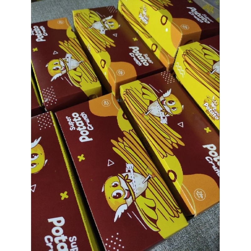 

Ready dus super potato crunch size 24x25, 5cm