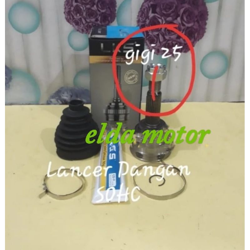 CV Joint Luar As Roda Depan Luar Lancer Dangan SOHC Galant 2