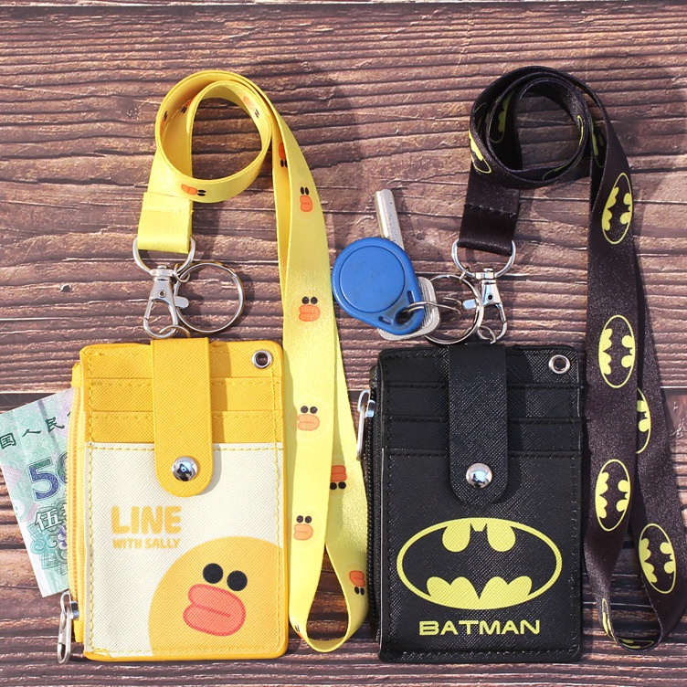 

Kreatif 2421 Name Tag ID Card Holder Gantungan Kartu Nama Tali ID Card Nama dengan Tempat Koin 5 Slot