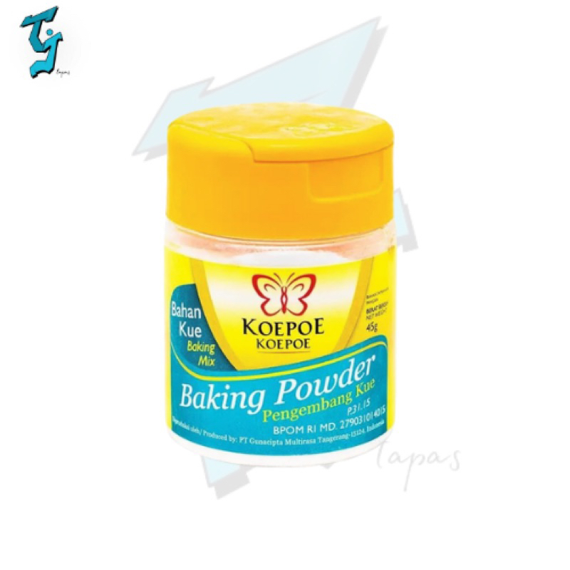 

Baking Powder Koepoe Koepoe (45gr). Pengembang Ku