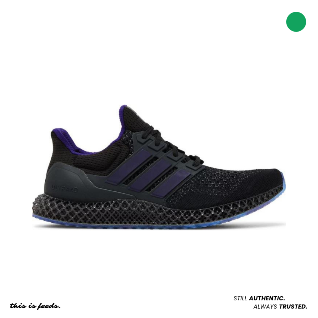 Rich Mnisi x Adidas Ultra 4D 'Black Purple'