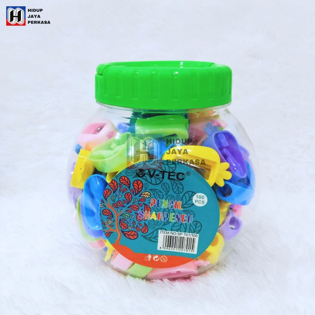 

PENSIL SHARPENER WORTEL V-TEC SP 701/100. ISI 100 PCS/TOPLES