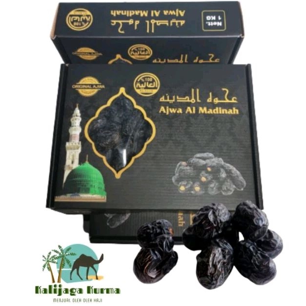 

Kurma ajwa 1kg/kurma ajwa premium grade A1/ajwa best kualitas no 1