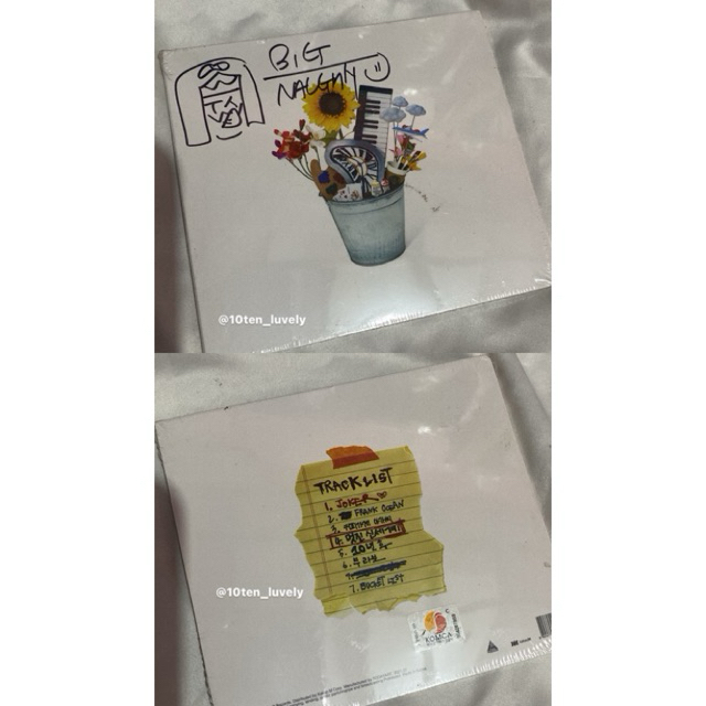 Big Naughty bucket list album signed Sealed COD