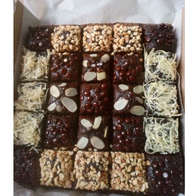 

brownies panggang/fudgy brownies