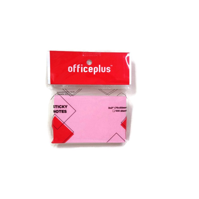 

Gramedia Malang - Office-Plus Sticky Note 3x2 100 Sheet Pink