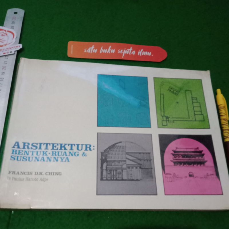 Buku Lawas Langka : Arsitektur by Francis D. K. Ching.