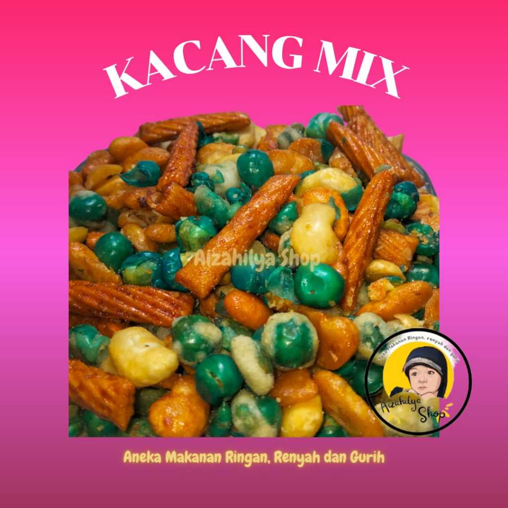 

Kacang mix alias kacang campur 250 gram