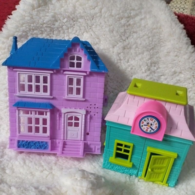 Mainan rumah berbie miniatur