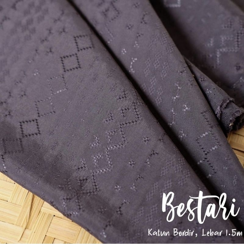 kain katun bordir motif etnik kwalitas terbaik