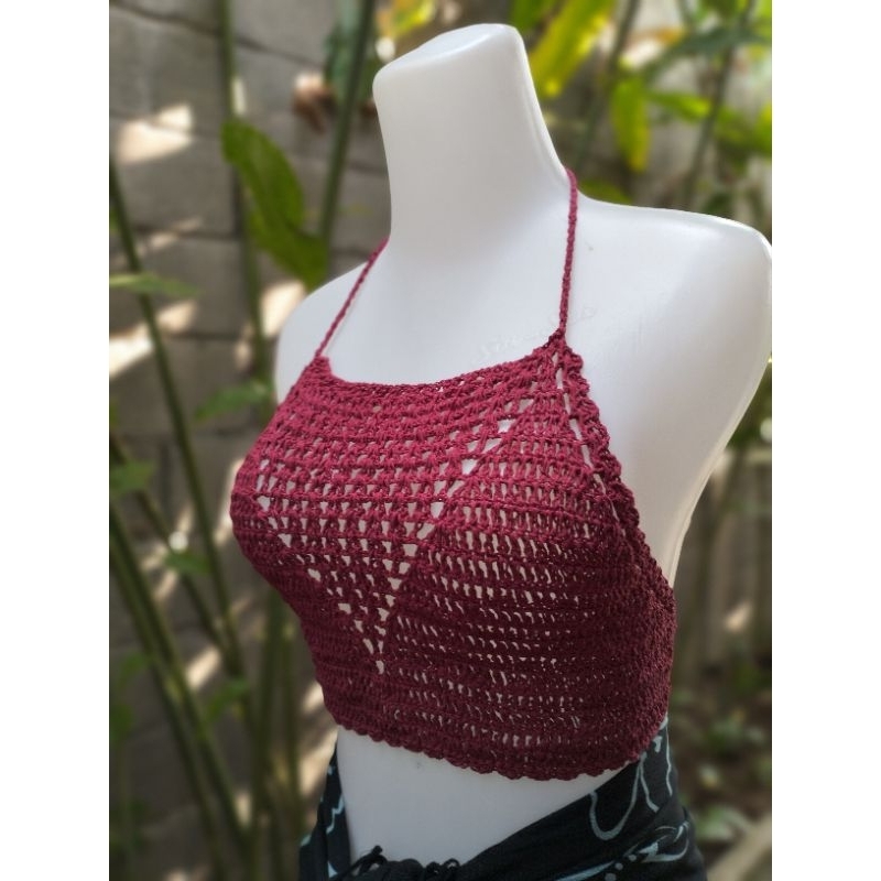 Atasan bikini rajut / bikini rajut bali