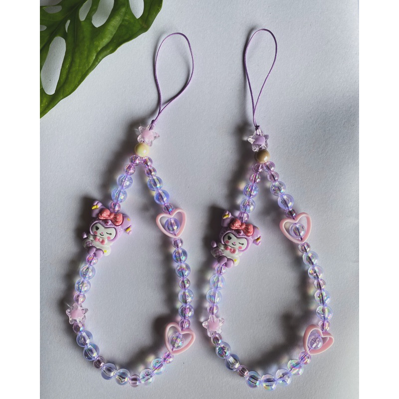 phone strap/gantungan HP kuromi/phone strap korean style/phone strap kuromi