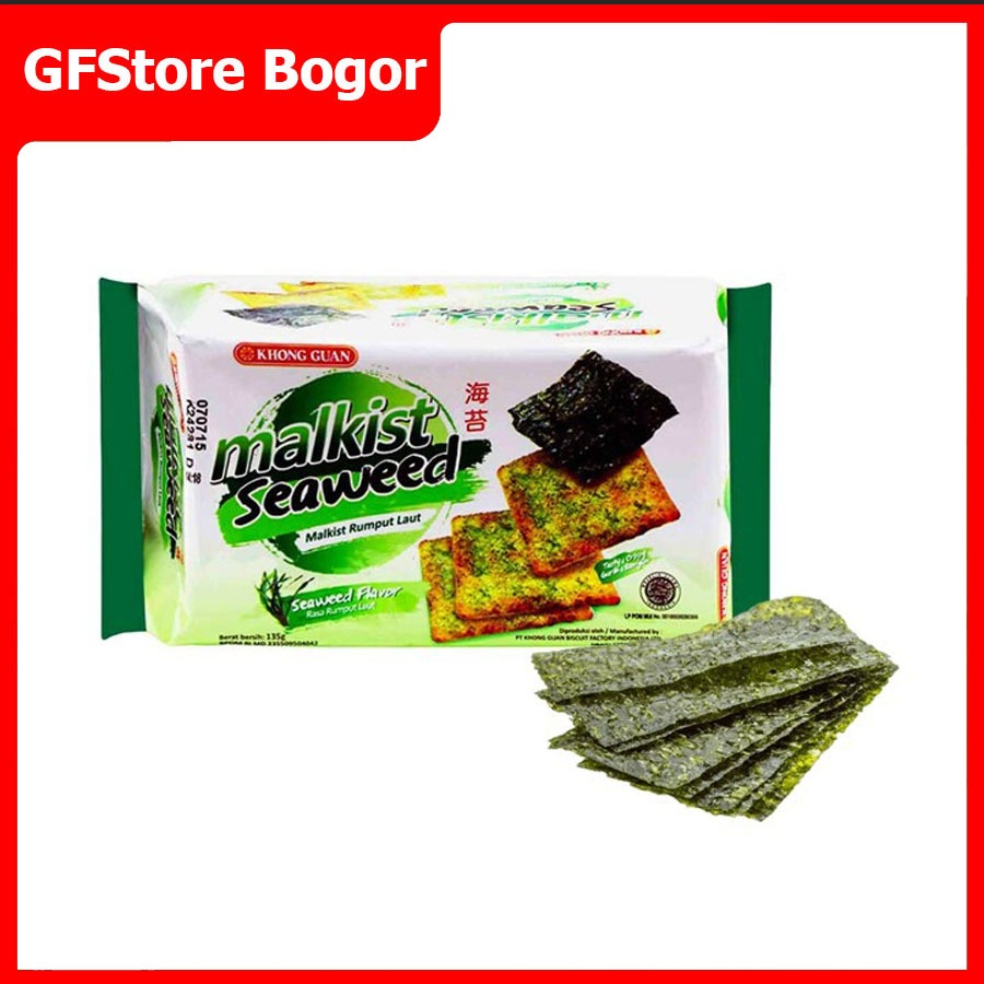 

Khong Guan Malkist Seaweed 135Gr / Khong Guan Malkist Seaweed pack