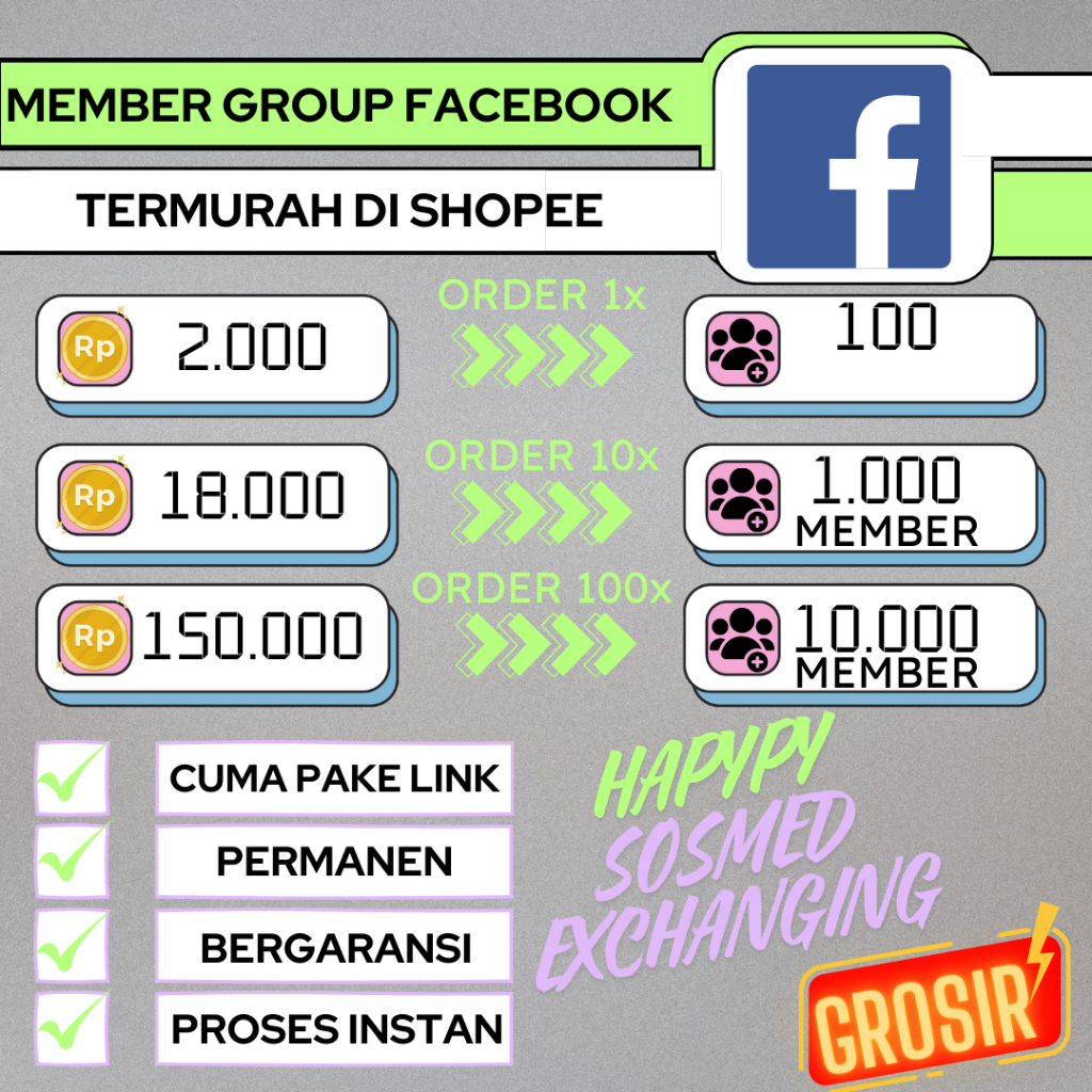 member grup facebook member grup permanen termurah anggota grup fesbuk  REAL AKUN