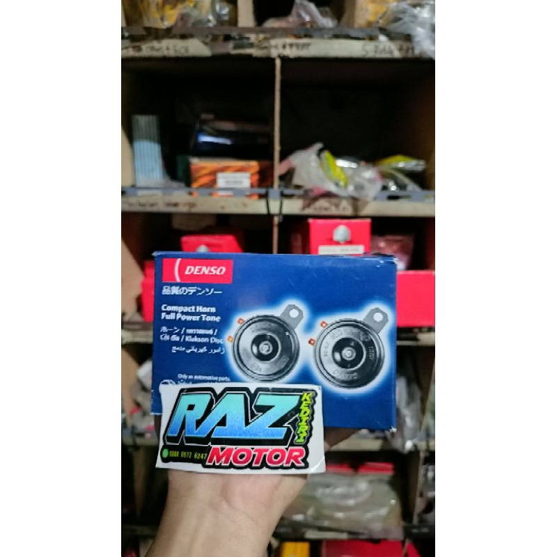 Klakson Denso,Bel Denso klakson Denso mobil Avanza bisa buat motor 2pcs