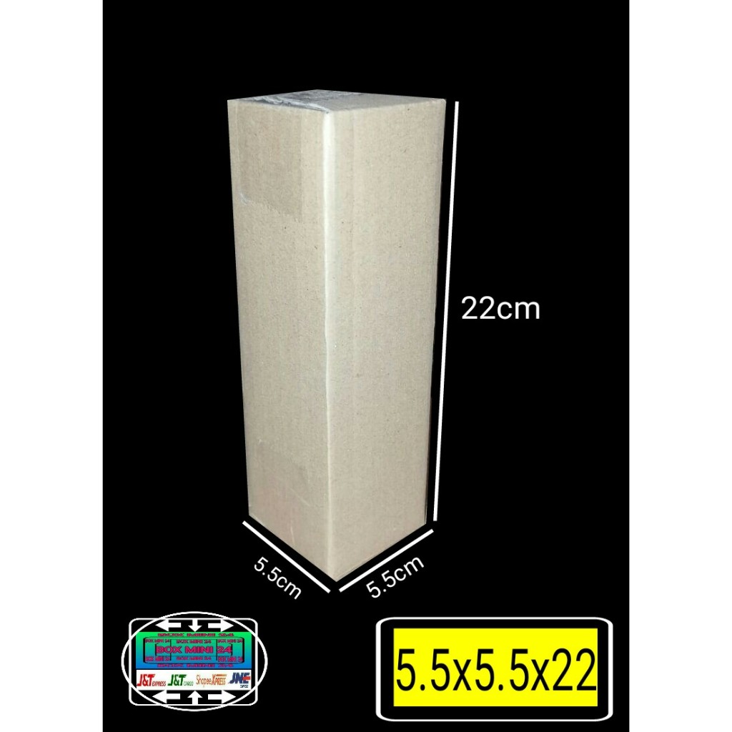

kardus packing uk 5.5x5.5x22 kardus mini/kardus murah/kardus polos