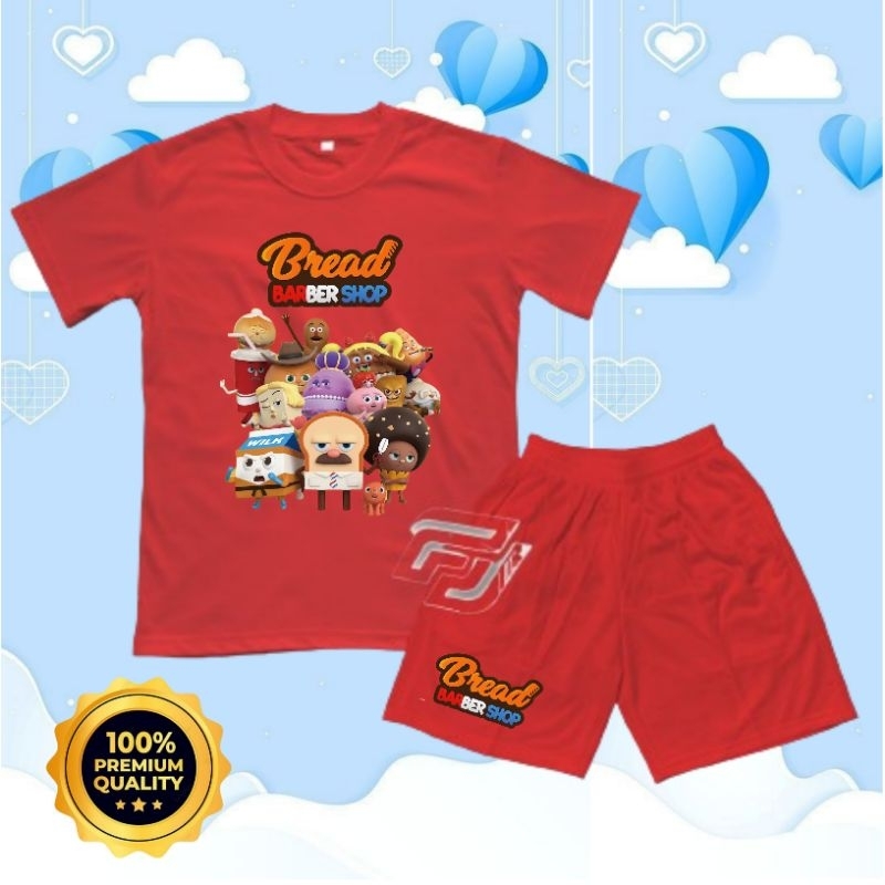 BAJU ANAK KAOS SETELAN ANAK BARBERSHOP