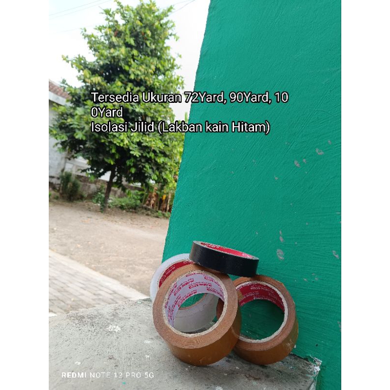 

Isolasi MATIC 45mm X 72 Bening / Coklat Premium Quality