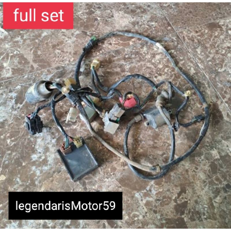 kabel body full set cdi ecu beat karbu original Honda
