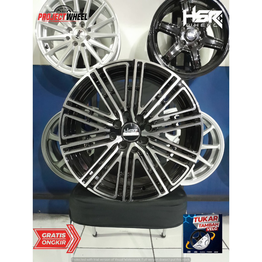 VELG MOBIL MURAH RING 16 UNTUK FREED BALENO LIVINA VELG HSR WHEEL RING 16