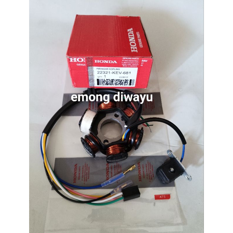 SPUL SEPUL ASSY SET(KEV) HONDA ORIGINAL   SUPRA LAMA  SUPRA X LAMA  SUPRA FIT LAMA