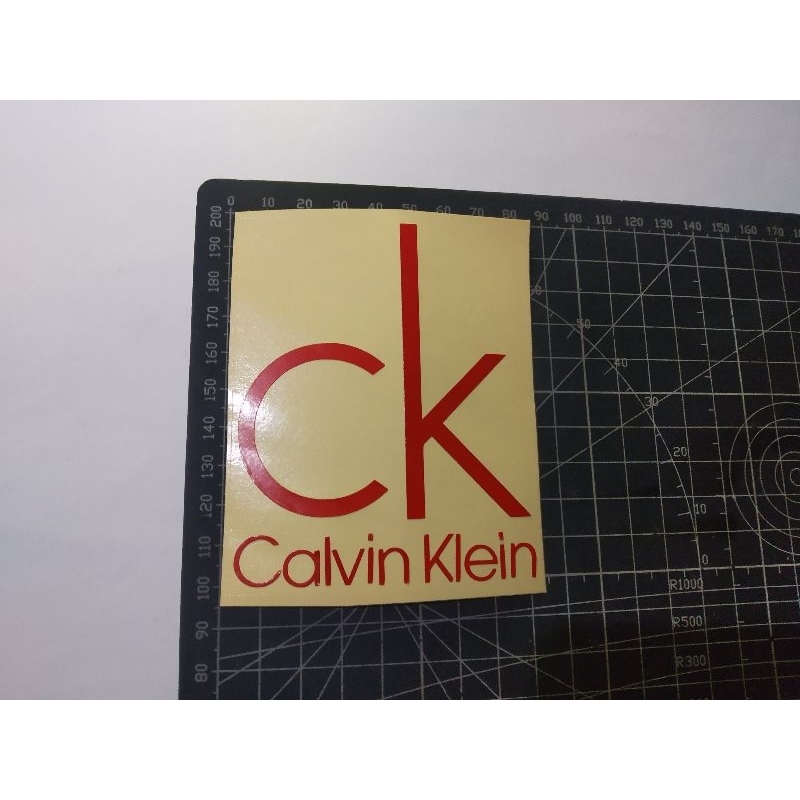 

cutting stiker Calvin klein