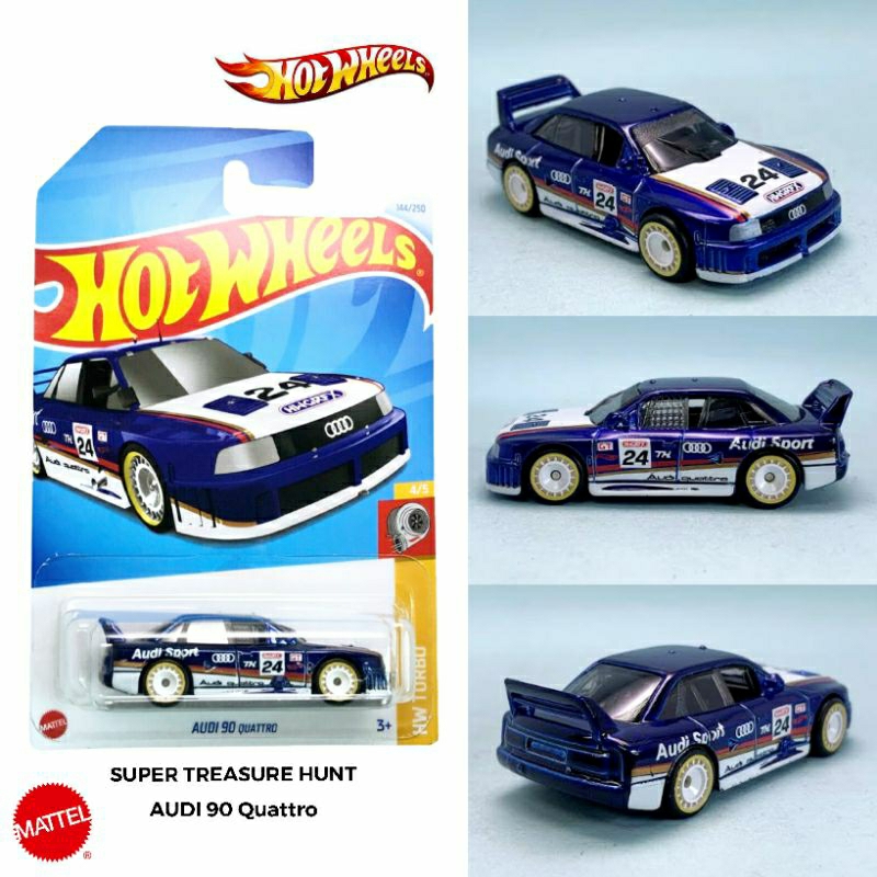Hot Wheels Super Treasure Hunt Audi 90 Quattro 2024 STH (free protector)
