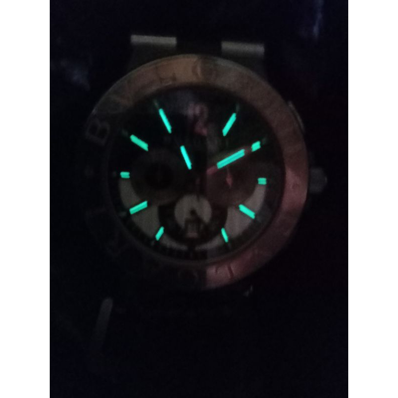 Jam tangan bekas Bvlgari calibro 303 Diagono chronograp( second )