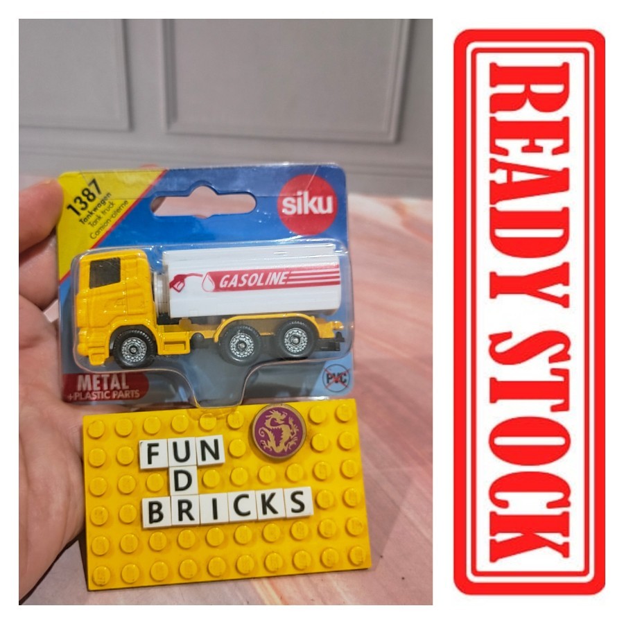Siku Tank Truck Gasoline 1387 Diecast