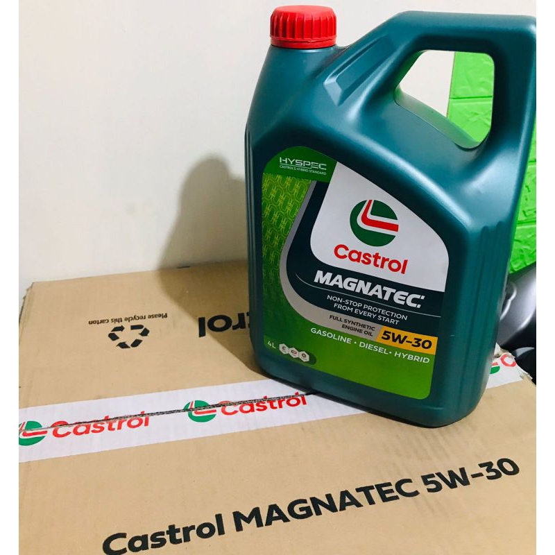 oli castrol 5w 30 magnatec 4L (gratis filter oli)