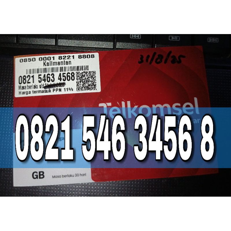 Nomor cantik telkomsel angka rapi urut 3456 Nomor cantik Telkomsel angka urut super rapi murah Nomor