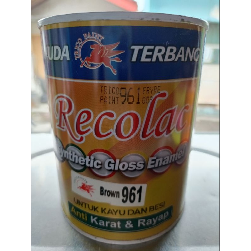 Cat Kayu Besi  Recolac Kuda Terbang