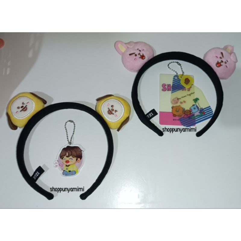 MERCH OFFICIAL BT21 BTS Bando Cooky Jungkook | Bando Chimmy Jimin