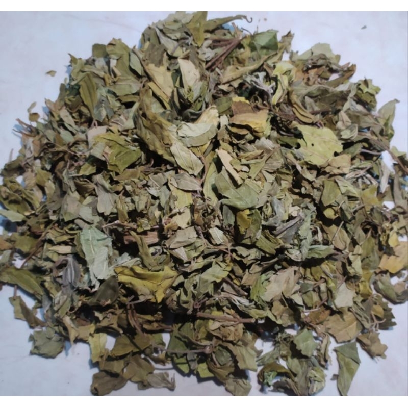 

Daun kemanden kering 250gram / 100gram | daun senggani kering