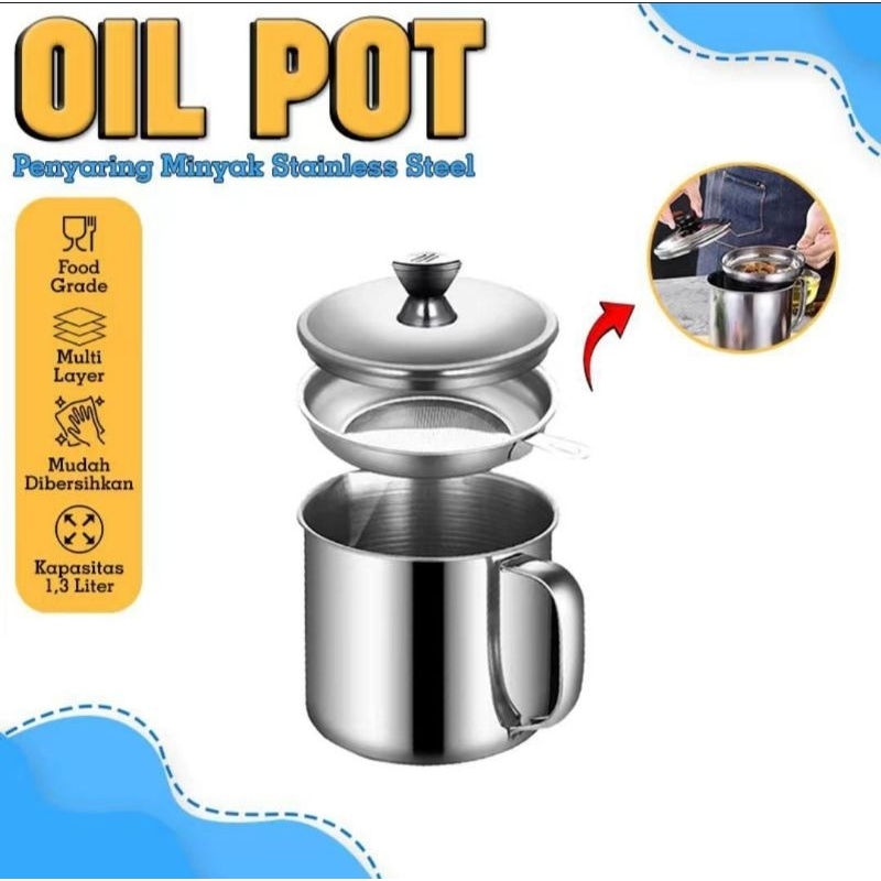 oil pot saringan minyak 1.3 Liter