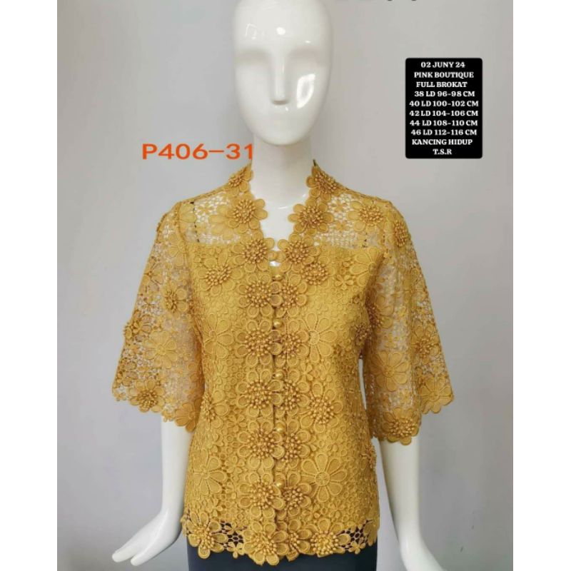 Atasan Blouse Kemeja Wanita Pink Butik Premium Import Bangkok