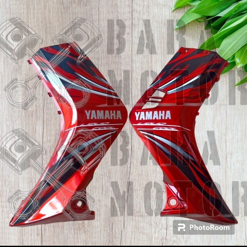 Sayap Luar Dalam Sayap Jupiter Mx Lama Merah Maron Plus Striping 2009