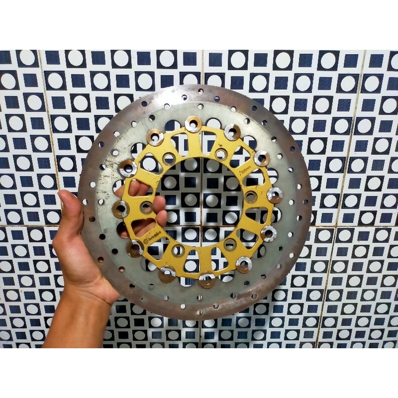 Piringan Cakram Disk Disc Brake Datar Depan Racing Brembo Brombo Floating PNP Honda Megapro Tiger Di