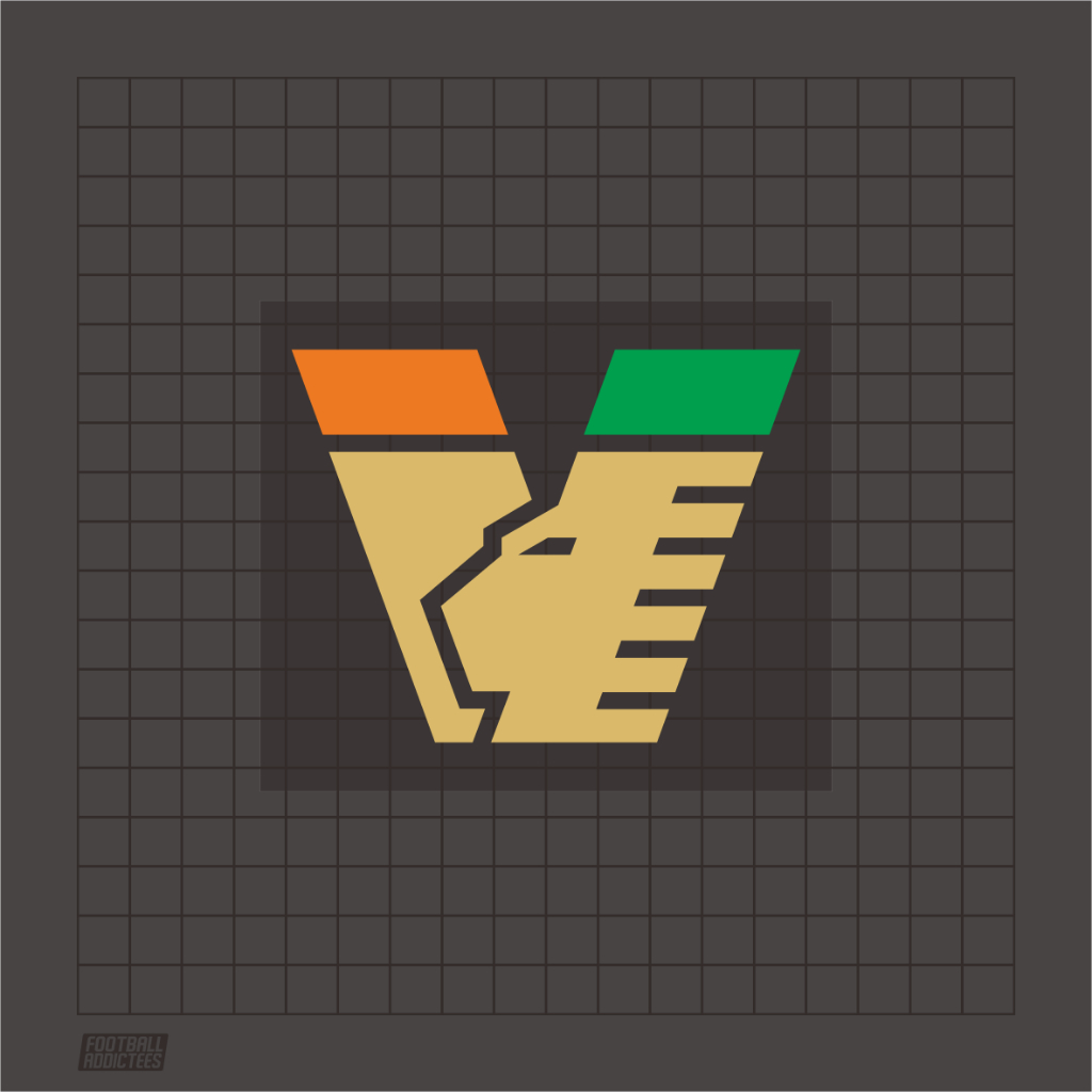 Cutting Sticker Bola Logo Venezia FC