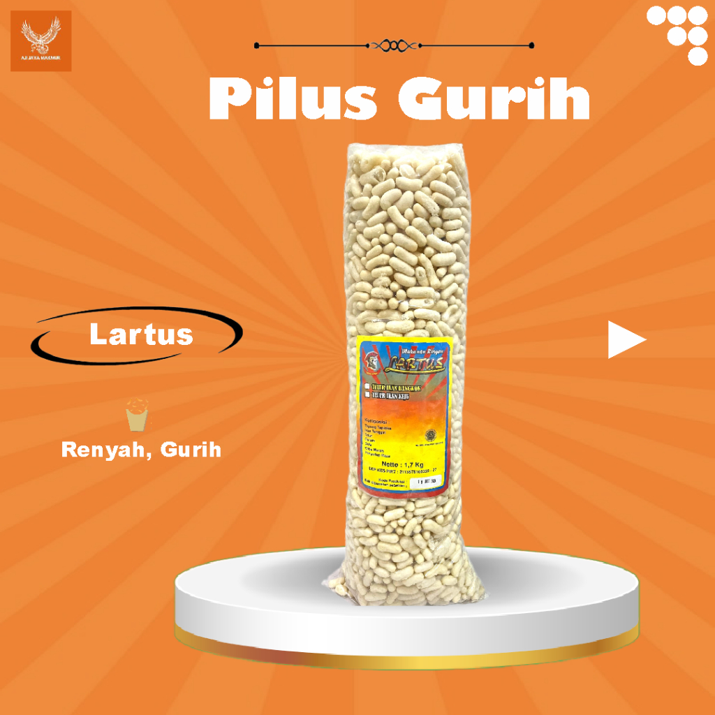

PILUS BANGKOK | PILUS KEJU | PILUS GURIH | PILUS LARTUS | 1.7 KG
