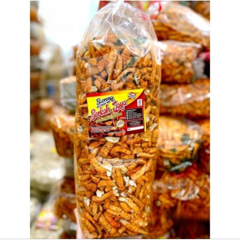 

GRATIS ONGKIR Basreng Viral Basreng Stick Pedas Daun Jeruk 1kg