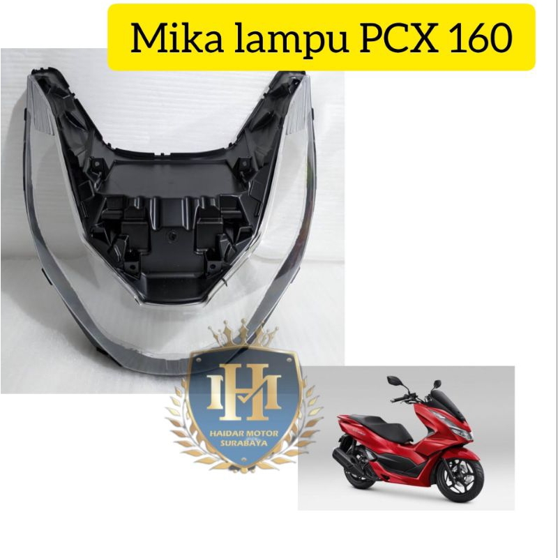 mika lampu depan PCX 160 / kaca depan PCX 160