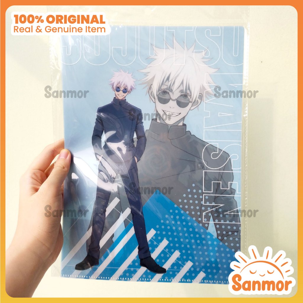 

Clear File A4 Jepang Japan Jujutsu Kaisen Hidden Inventory S2 Gojo Satoru - Original New
