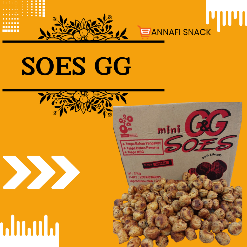 

SOES GG COKLAT 500 GRAM // CEMILAN // KUE SOES