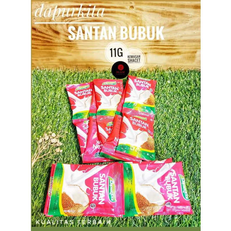 

1 pak Dapurkita Santan Bubuk 11 gr, 1 pak isi 2 renteng